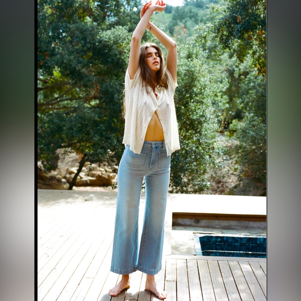 ROLLA'S Women's Light Blue Sailor Jeans